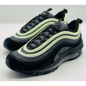 NEW Nike Air Max 97 Black Barely Volt 921522-016 Youth Size 6.5Y Women’s Size 8